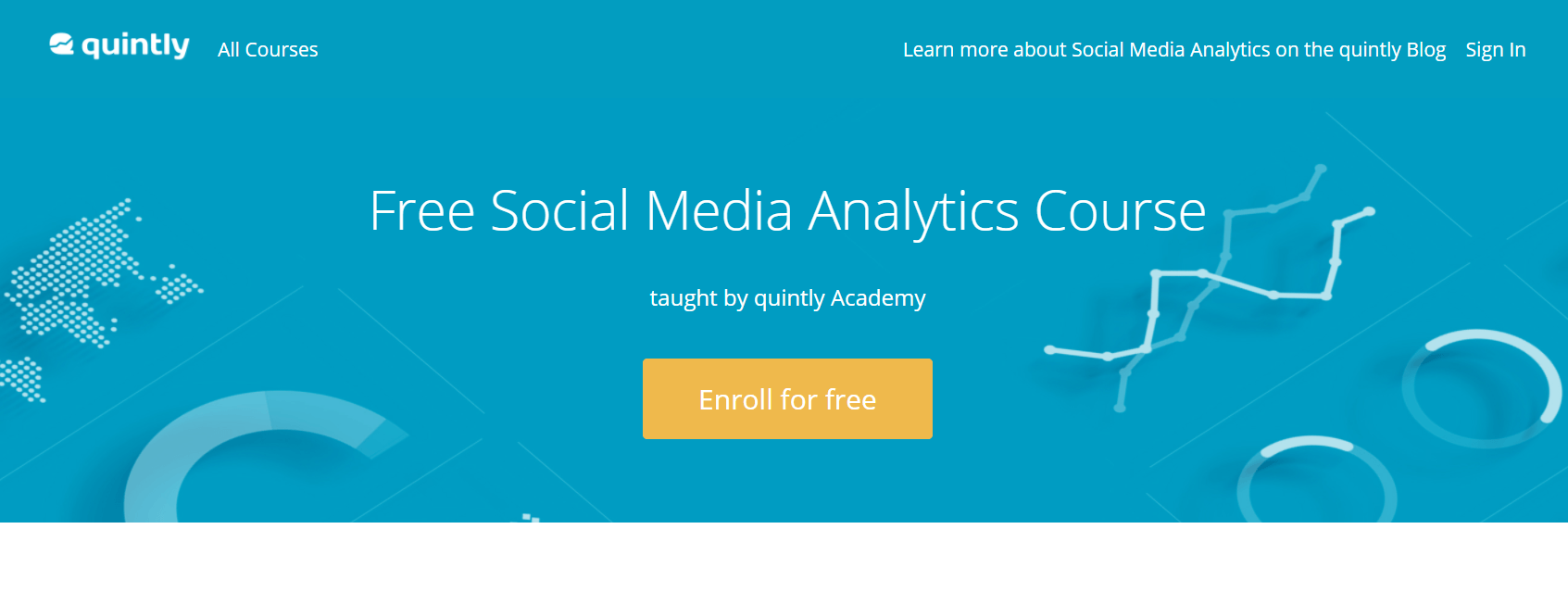 Free social media analytics course